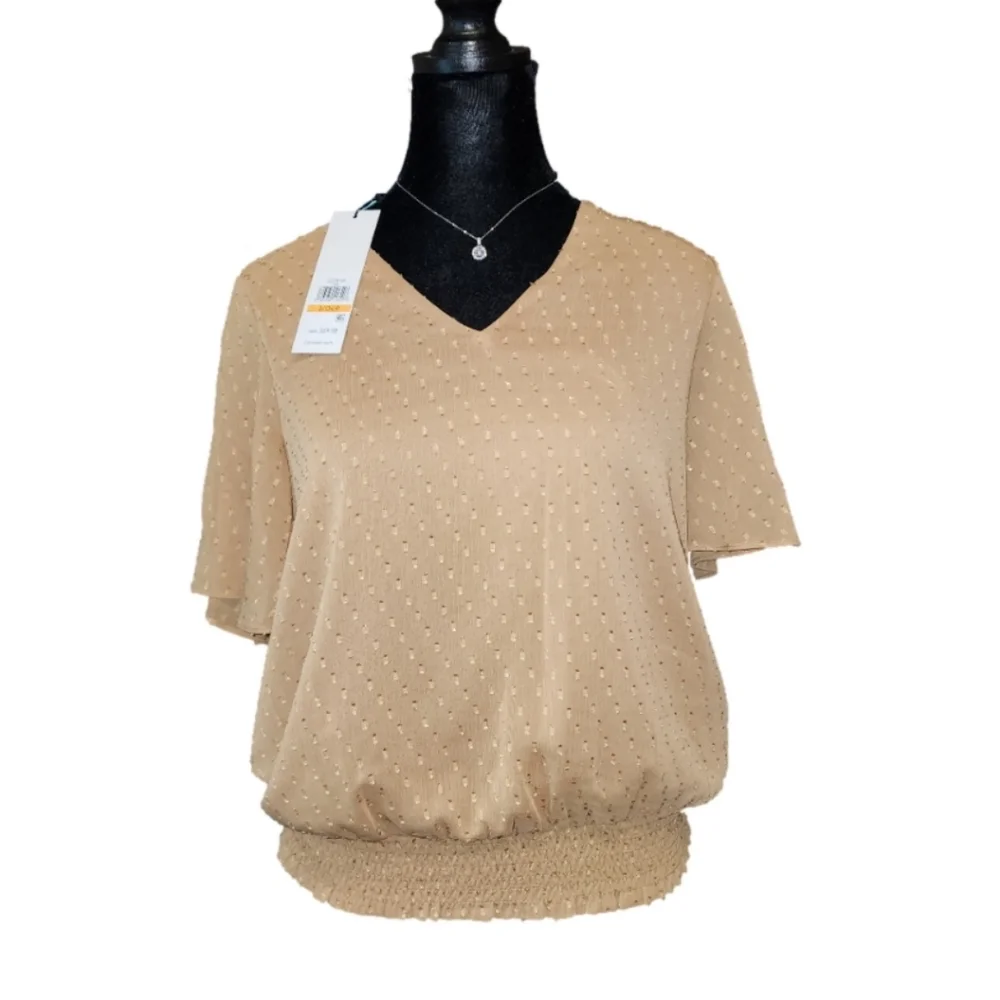 NWT Small Calvin Klein Blouse - Picture 1 of 11